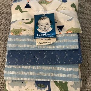 Gerber Baby Flannel Blankets